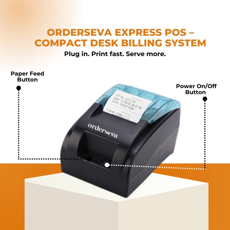 Express POS Machine - Back View